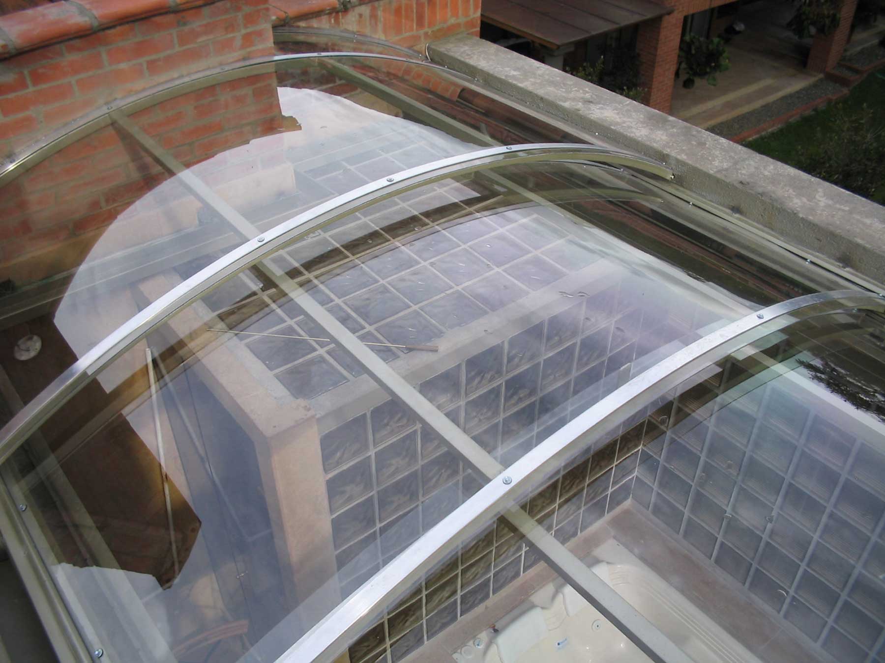 Cubierta corrediza - Sistema telescópico