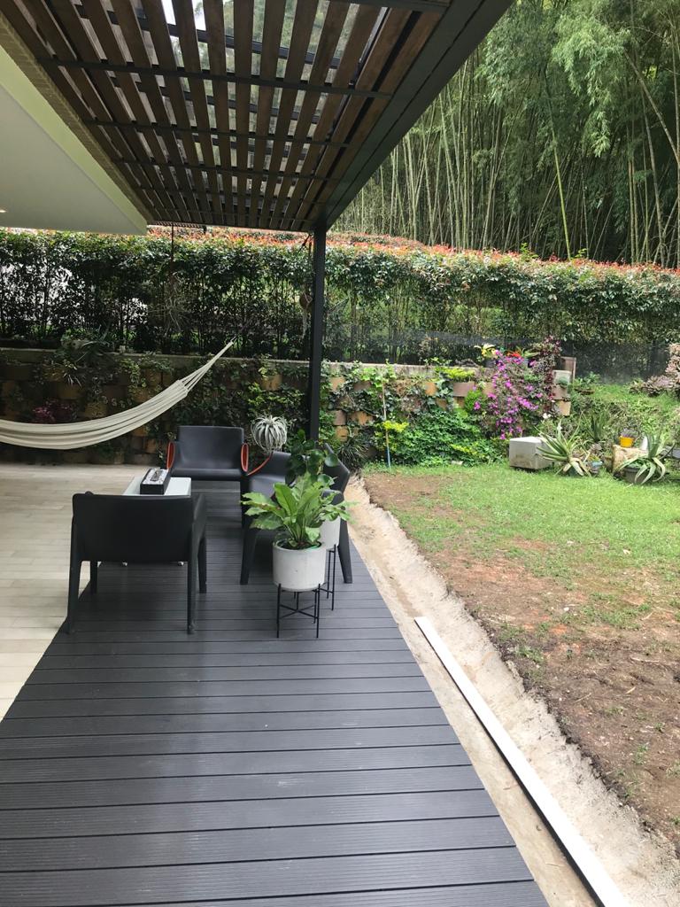 Deck en madera plástica alta resistencia